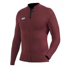 Chaquetilla Surf Vissla Solid Sets 2mm Granate